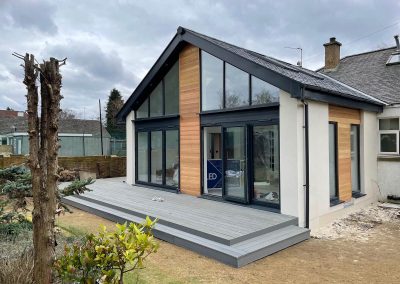 Edinburgh rear extension frontage 03