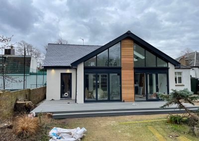 Edinburgh rear extension frontage 02